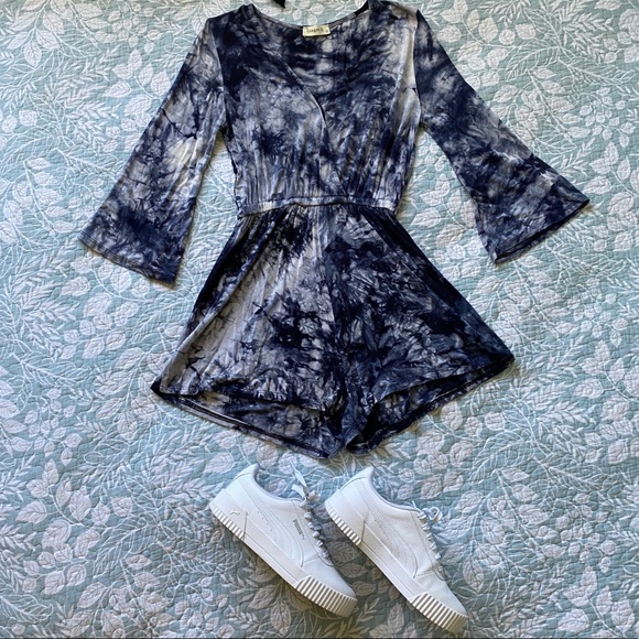 Ginger G Tie Dye Romper - Picture 1 of 4